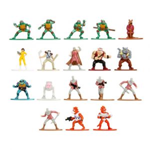 Teenage Mutant Ninja Turtles Nano Metalfigs Diecast Mini Figures 18-Pack Wave 2 4 cm Jada Toys