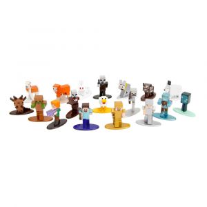 Minecraft Nano Metalfigs Diecast Mini Figures 18-Pack Wave 10 4 cm Jada Toys