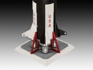 NASA Model Kit Gift Set 1/96 Apollo 11 Saturn V Rocket 114 cm Revell