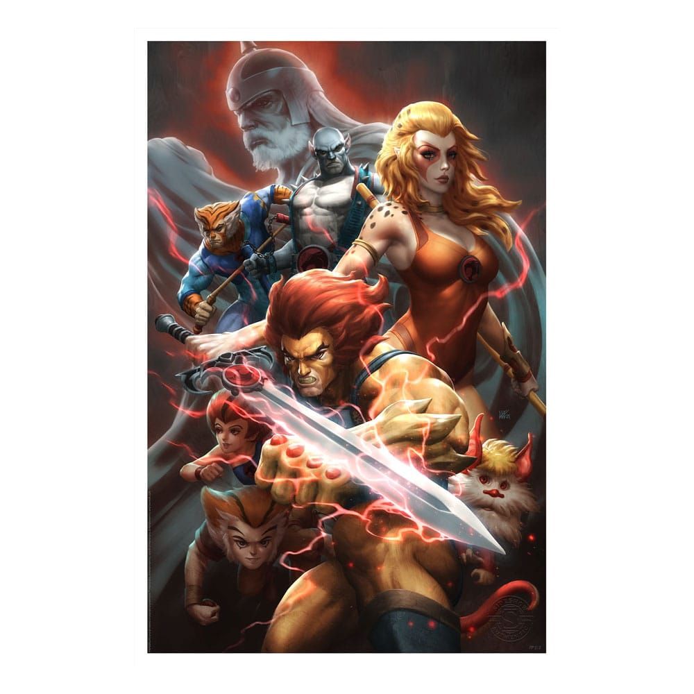 ThunderCats Art Print Thunder, Thunder, Thundercats! 41 x 61 cm - unframed Sideshow Collectibles