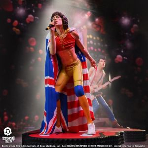 The Rolling Stones Rock Iconz Statue Mick Jagger (Tattoo You Tour 1981) 22 cm Knucklebonz