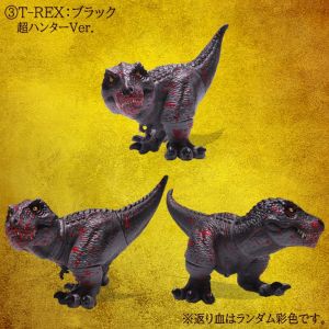 Carnivores: Dinosaur Hunter Chibi Chunky PVC Statues The T-REX Army Arrives! 9 cm (3) Proovy