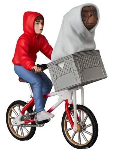 E.T. the Extra-Terrestrial UDF Series Mini Figure E.T. & Elliot Bicycle 9 cm Medicom