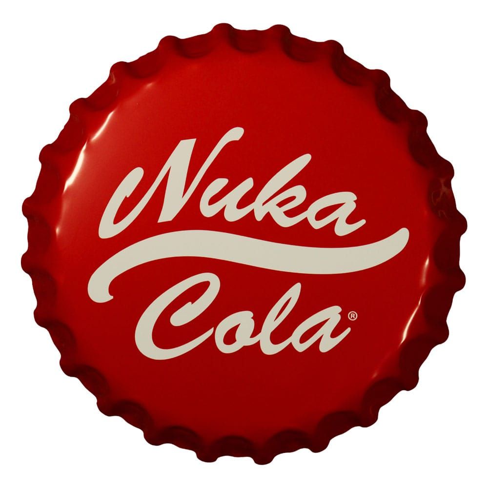 Fallout Tin Sign Nuka-Cola Bottle Cap FaNaTtik