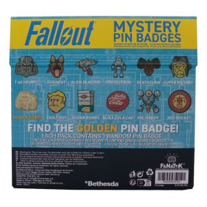 Fallout World Pin Badge Display Mystery Pin Badge (12) FaNaTtik