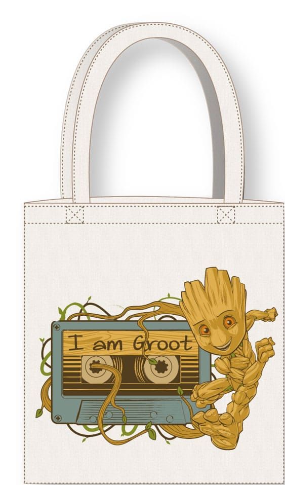 Guardians of the Galaxy Tote Bag I am Groot Cerdá
