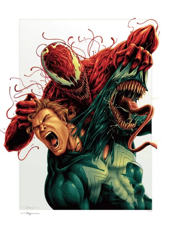 Marvel Art Print Venom: Carnage Unleashed 46 x 61 cm - unframed Sideshow Collectibles