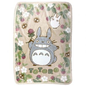 My Neighbor Totoro Fluffy blanket Totoro Rapsberry 100 x 140 cm