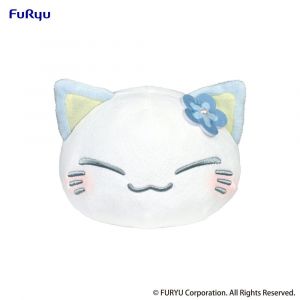 Nemuneko Cat Plush Figure Blue 18 cm Furyu