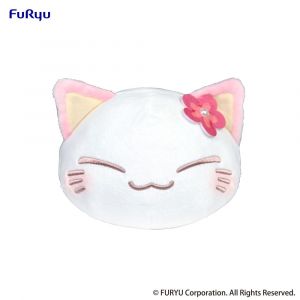 Nemuneko Cat Plush Figure Pink 18 cm Furyu