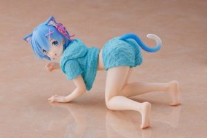 Re:Zero - Starting Life in Another World PVC Statue Rem Cat Roomwear Version - Severely damaged packaging Taito Prize