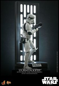 Star Wars Movie Masterpiece Action Figure 1/6 Stormtrooper with Death Star Environment 30 cm Hot Toys