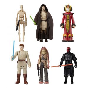 Star Wars Episode I Retro Collection Action Figures The Phantom Menace Multipack 10 cm - Severely damaged packaging Hasbro