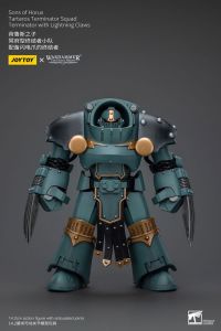 Warhammer The Horus Heresy Action Figure 1/18 Tartaros Terminator Squad Terminator With Lightning Claws 12 cm Joy Toy (CN)