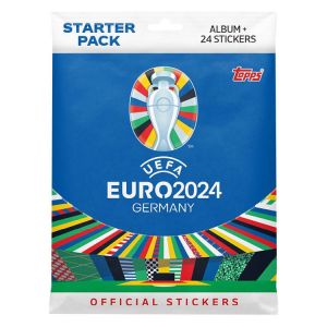 UEFA EURO 2024 Sticker Collection Starter Pack Topps/Merlin