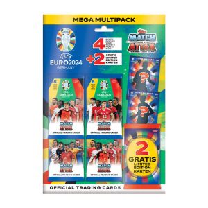 UEFA EURO 2024 Trading Cards Mega Multipack Topps/Merlin